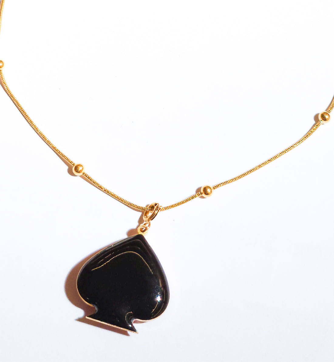 Destiny Pendant • Black & Maroon