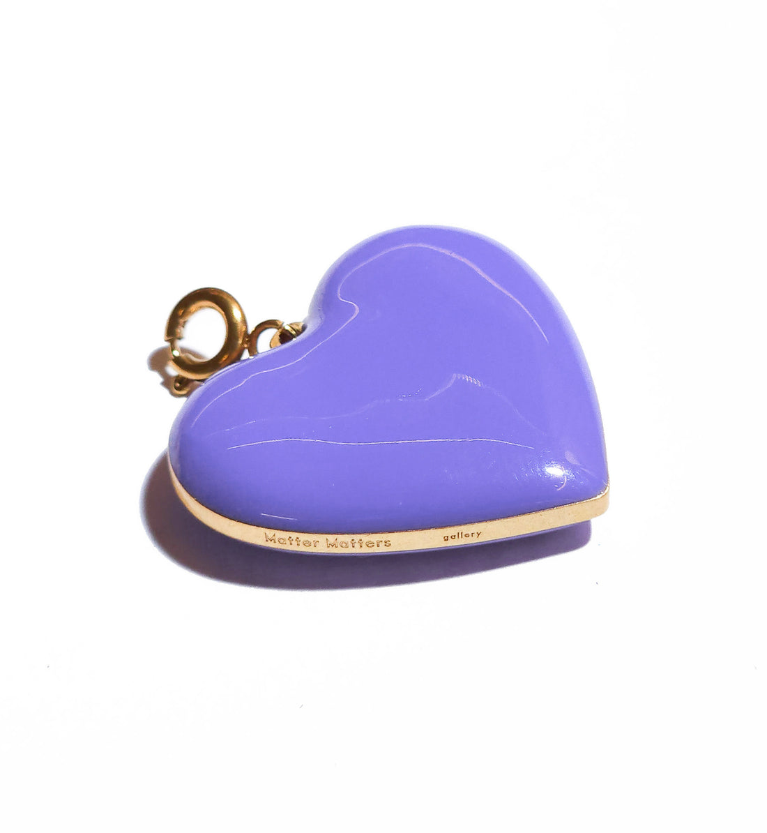 Love Pendant • Spring Lilac & Royal Blue