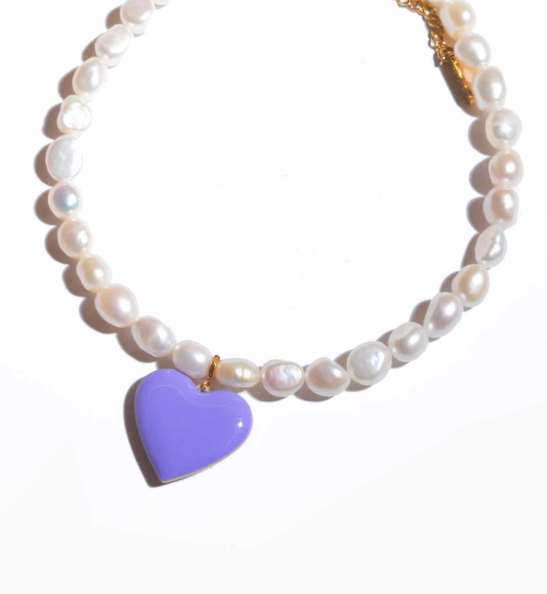 Love Pendant • Spring Lilac & Royal Blue