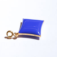 Diamond Pendant • Spring Lilac & Royal Blue