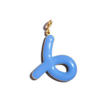 No Idea Pendant • Forget-Me-Not & Forest Green