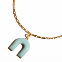 Mountain Pendant • Stone & Pea Green