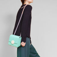 Mini Trapezoid Shoulder Bag • Mint
