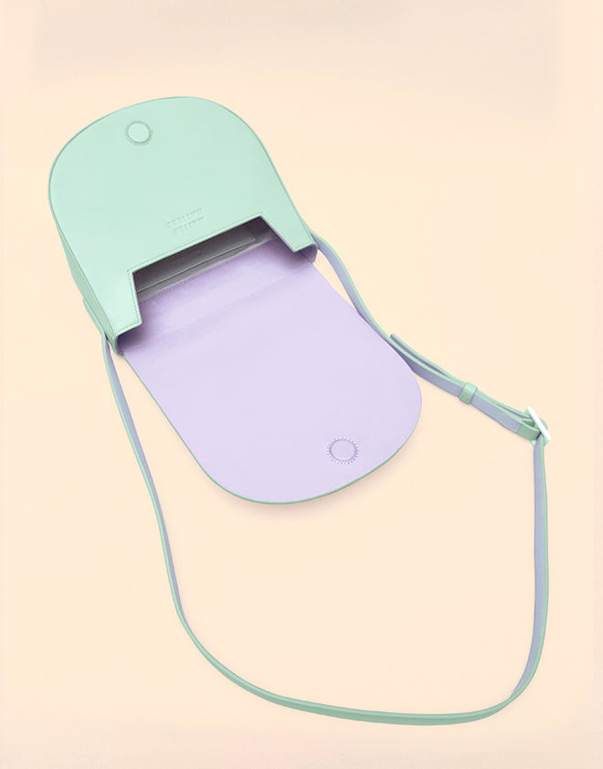 Mini Deco Saddle Bag • Mint