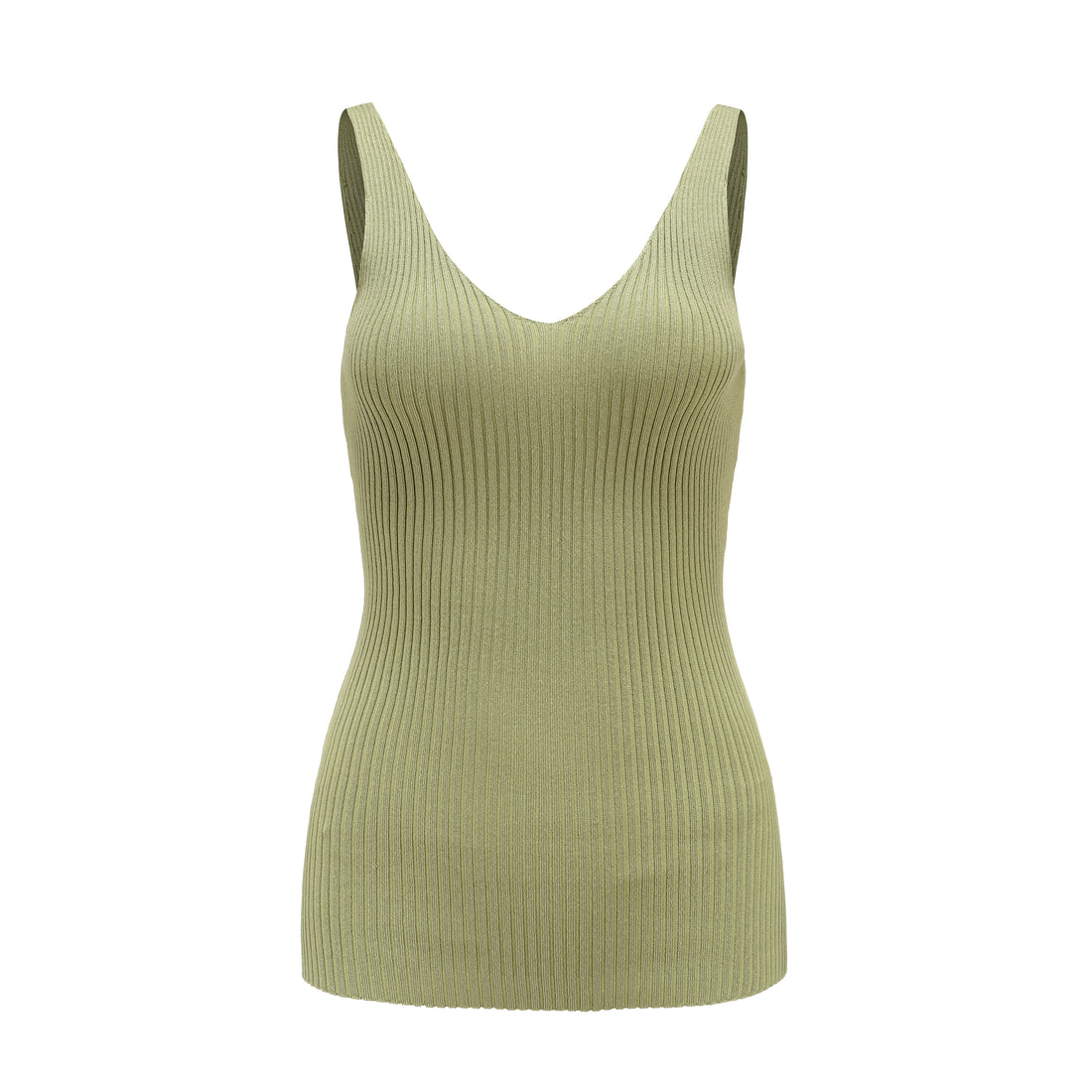 For All Hours / Ribbed Knit Tank Top • Mint