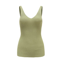 For All Hours / Ribbed Knit Tank Top • Mint