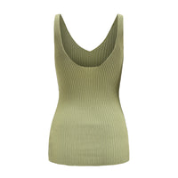 For All Hours / Ribbed Knit Tank Top • Mint