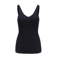For All Hours / Ribbed Knit Tank Top • Navy