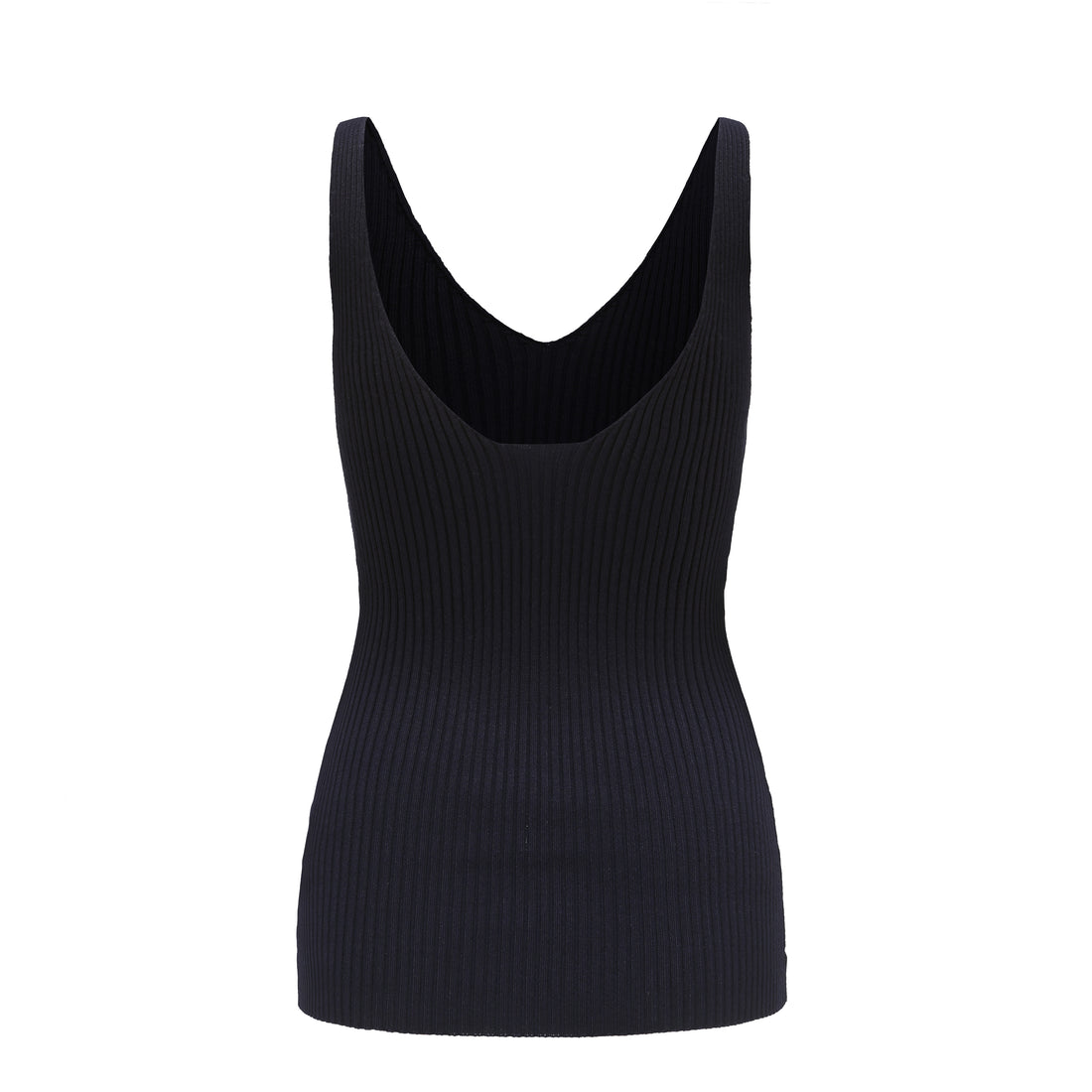 For All Hours / Ribbed Knit Tank Top • Navy