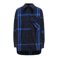 Note to Self / Tartan Plaid Shirt • Navy