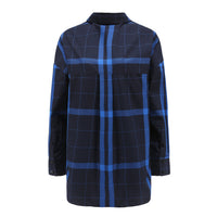 Note to Self / Tartan Plaid Shirt • Navy