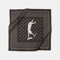 Private Visit / Botanical Dye Bandana • Mud Black