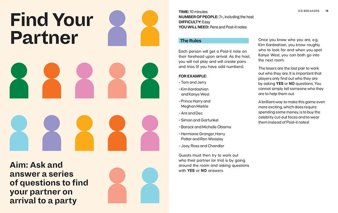 Game On • Ice Breakers, Memory Games, Wordplay and Everything in Between