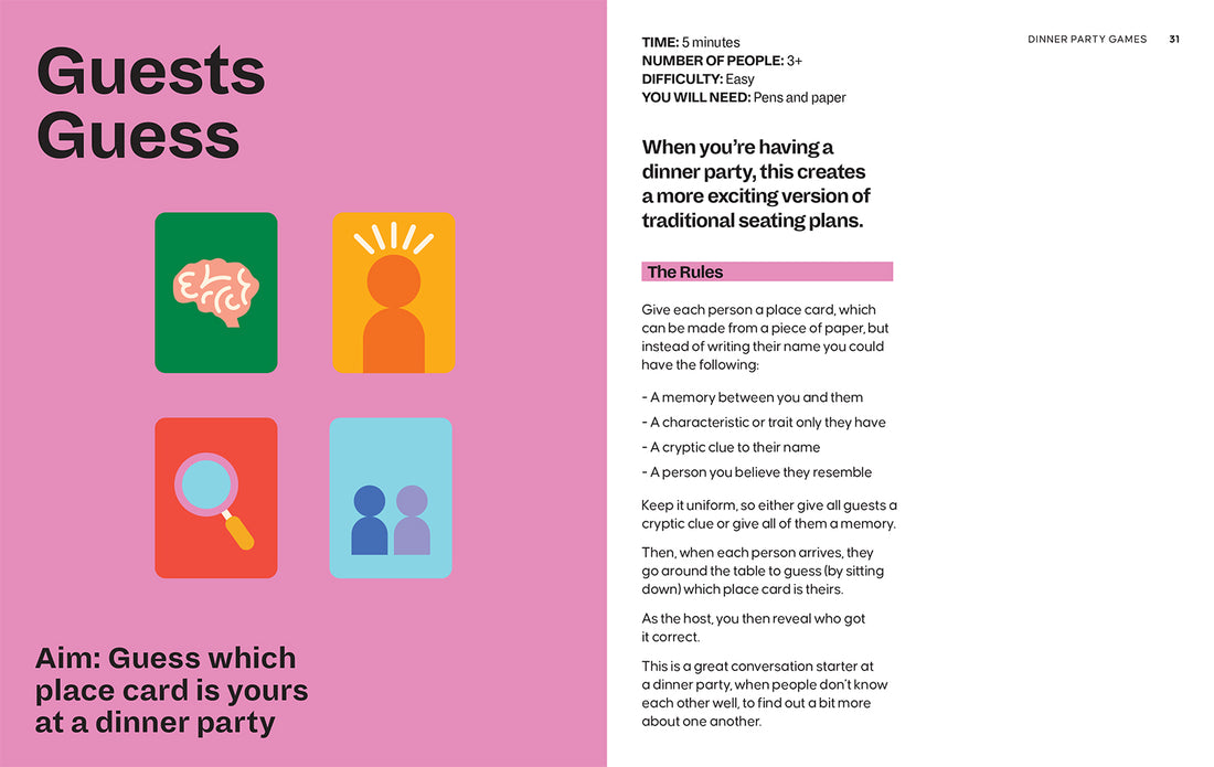 Game On • Ice Breakers, Memory Games, Wordplay and Everything in Between