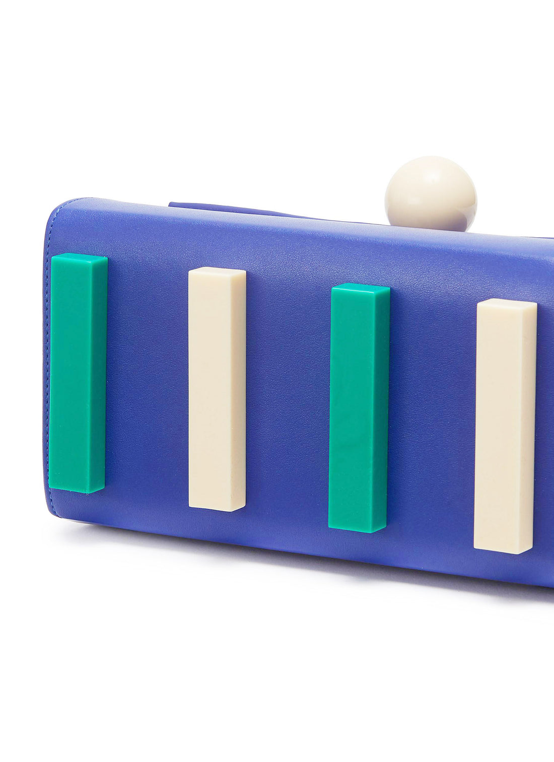Trapezoid Shoulder Bag • Electric Blue