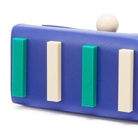 Trapezoid Shoulder Bag • Electric Blue