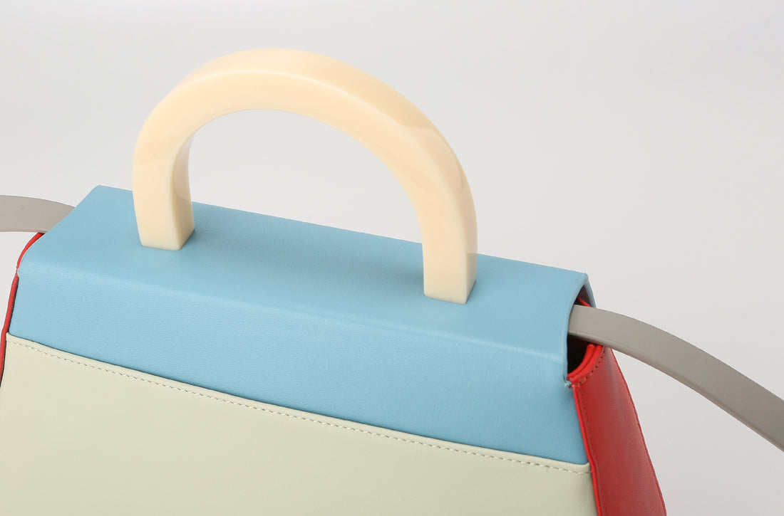 Alice Flap Bag with Strap • Red