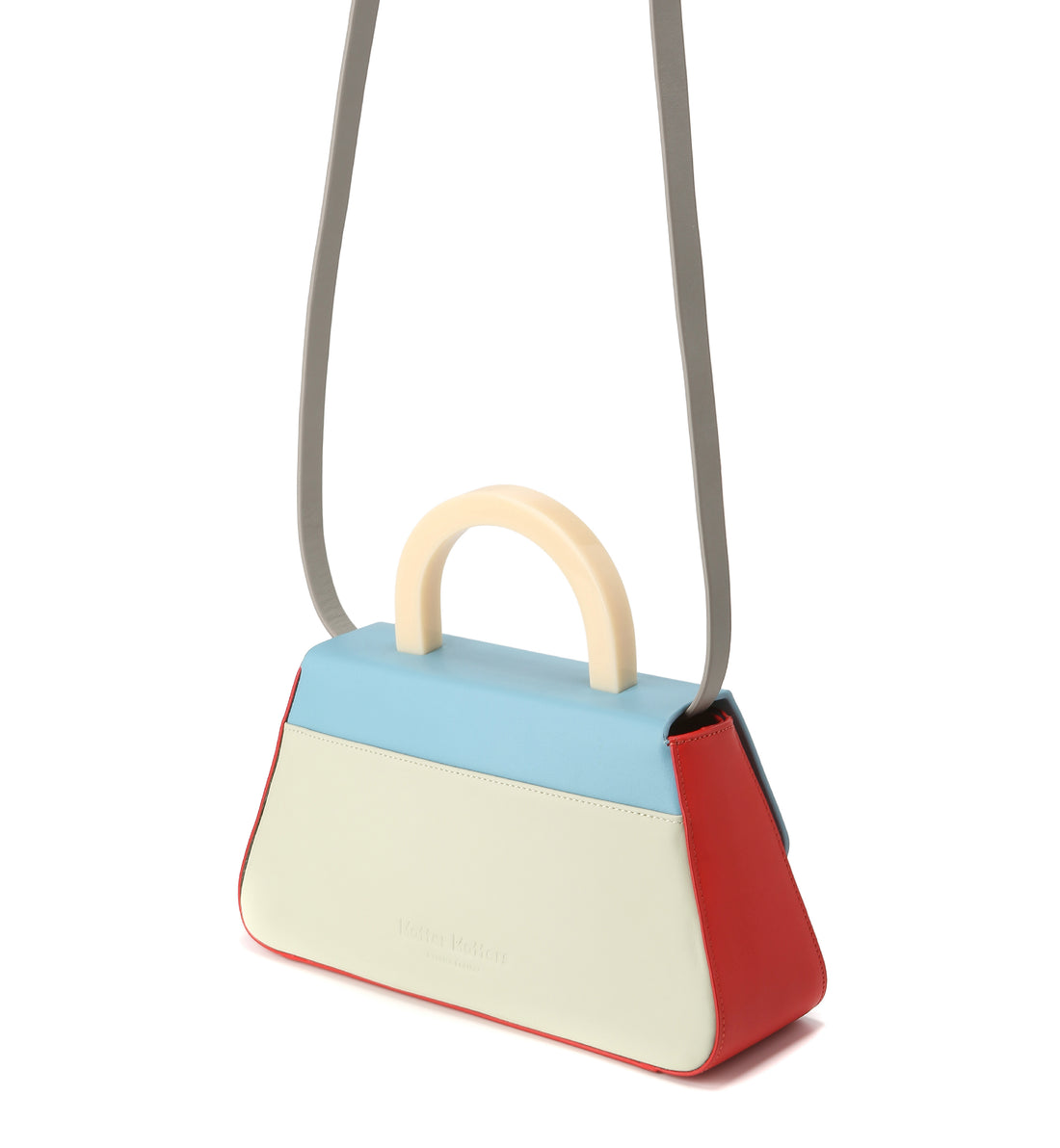 Alice Flap Bag with Strap • Red