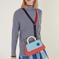 Alice Flap Bag with Strap • Red