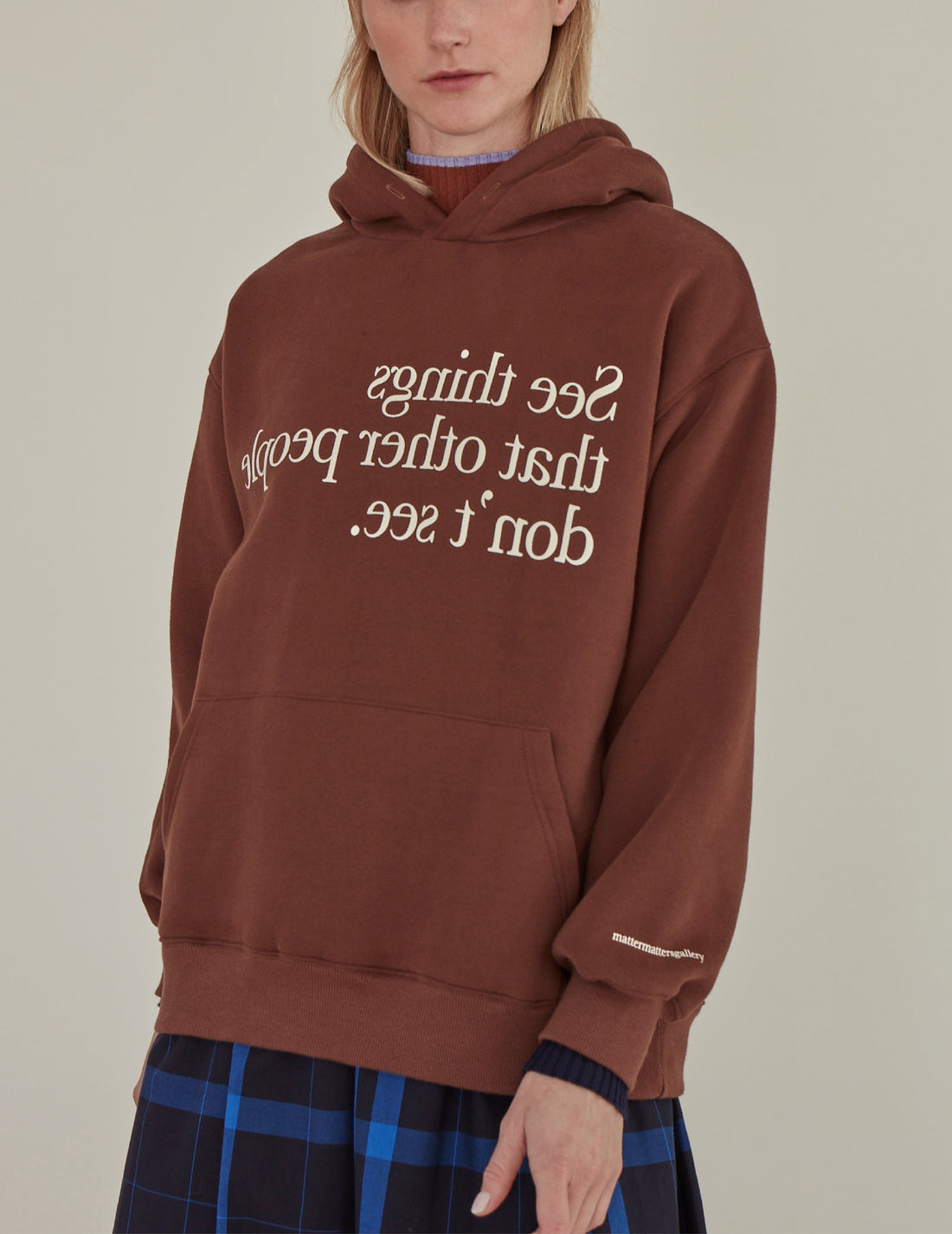 See Things / Oversized Hoodies • Brown