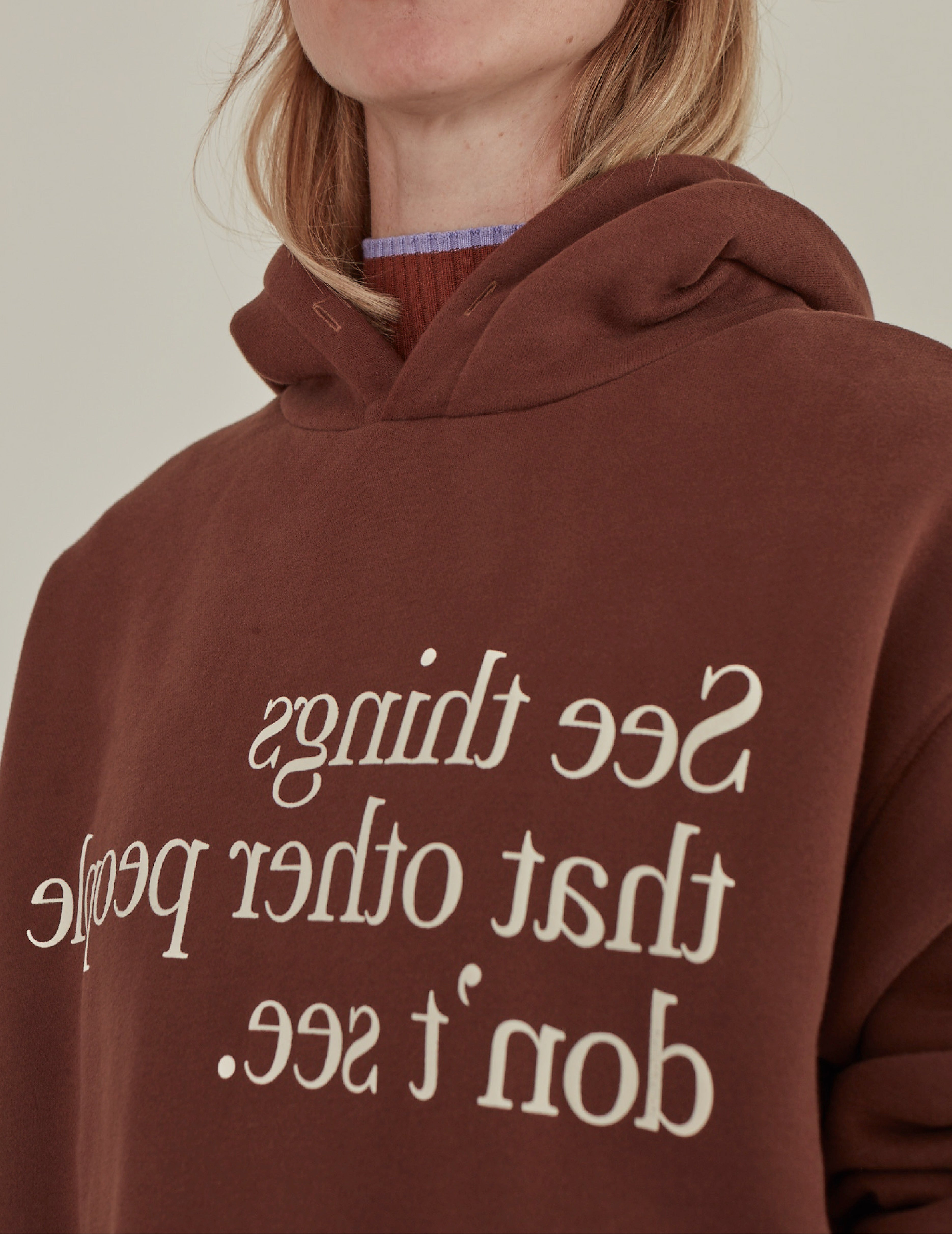 Brown Oversized Hoodie – Trybal