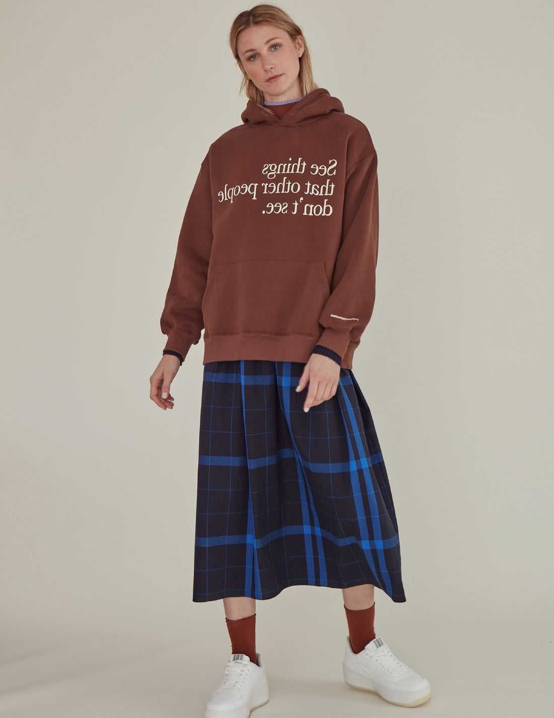 See Things / Oversized Hoodies • Brown