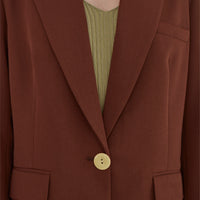 The Boyfriend Blazer • Walnut