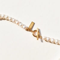 Chance Pearl Necklace •  Gold / Pearl