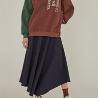 Be Amusing / Oversized Sweatshirt • Dark Brown