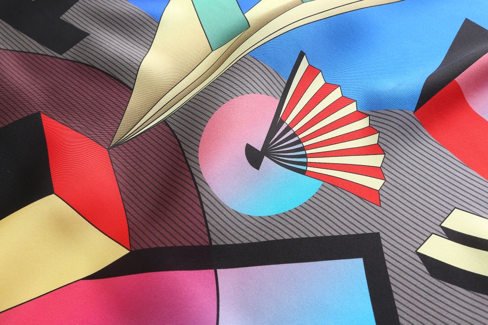 Matter Matters Graphic Square Scarf