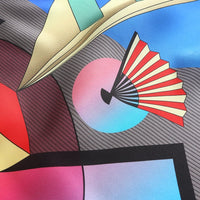 Matter Matters Graphic Square Scarf