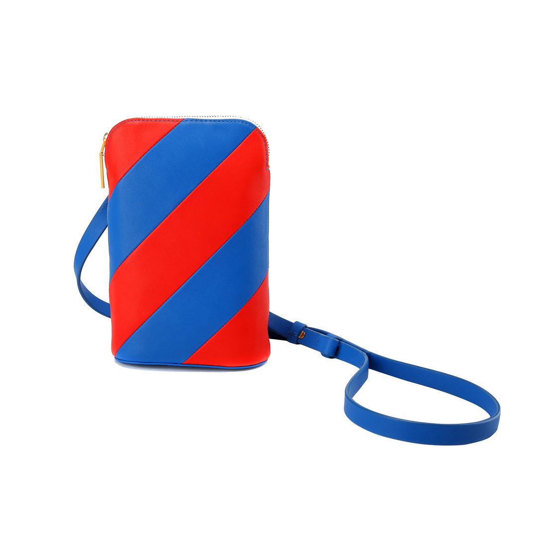 Mini Hama Shoulder Bag • Red / Ultramarine