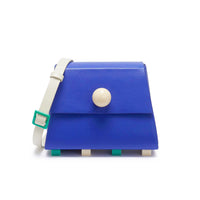 Trapezoid Shoulder Bag • Electric Blue