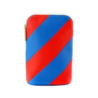 Mini Hama Shoulder Bag • Red / Ultramarine