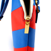 Mini Hama Shoulder Bag • Red / Ultramarine