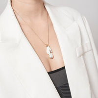 Little Hand Pearl Pendant