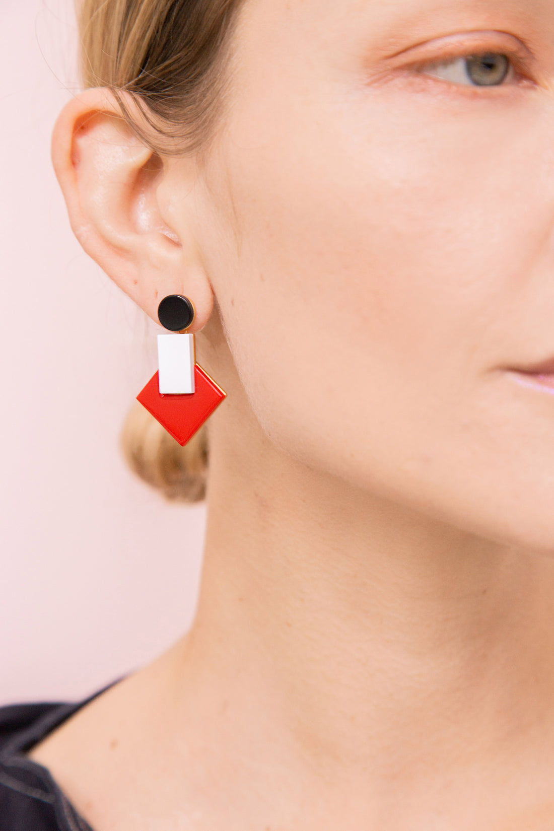 Baho Earrings • Red