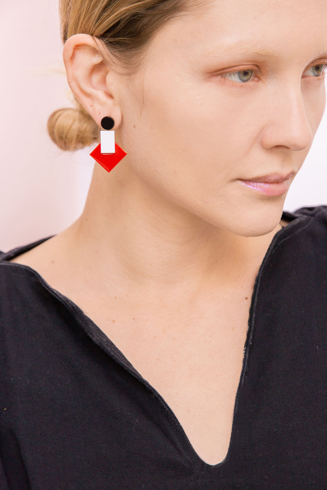 Baho Earrings • Red
