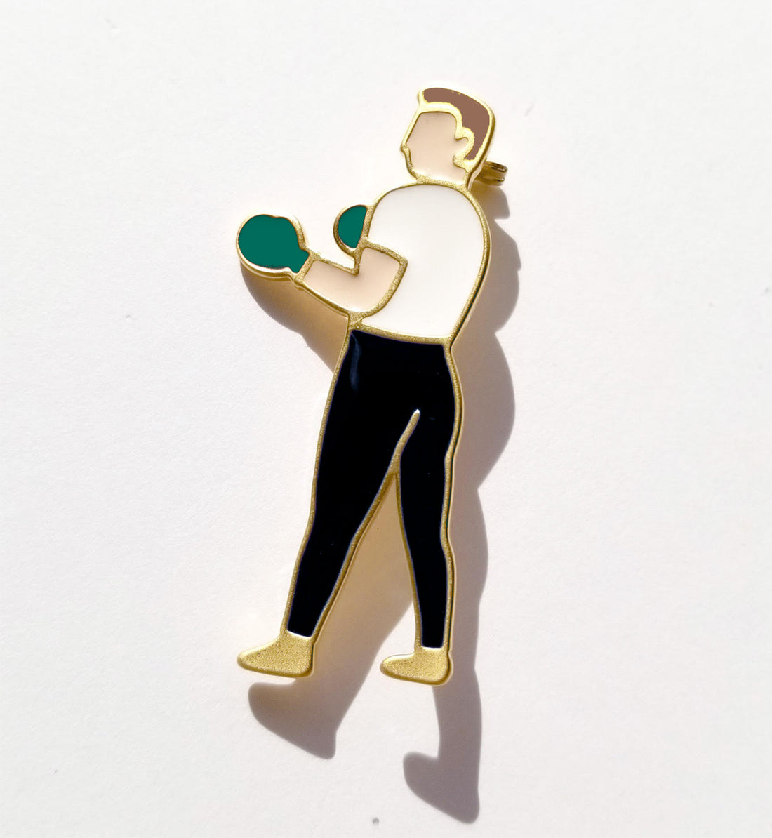 Knockout / Brooch • 4 colour options