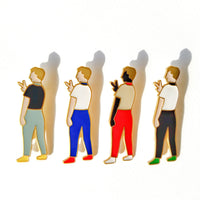 Round 2 / Brooch • 4 colour options