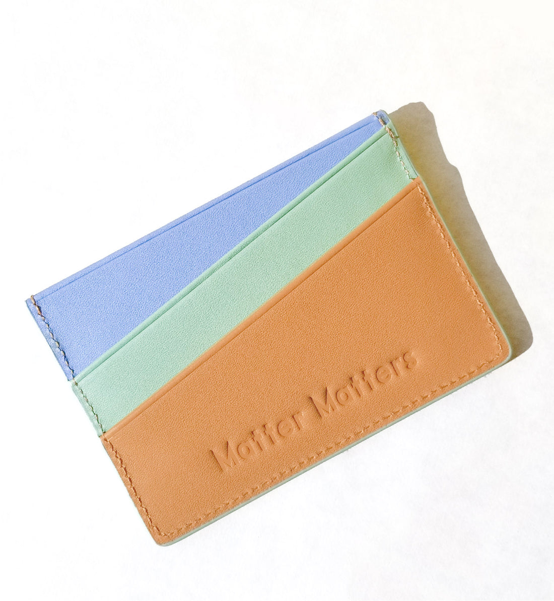 'Good Enough ' Card Holder • Warm Brown