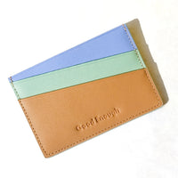 'Good Enough ' Card Holder • Warm Brown