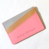 'Good Enough' Card Holder • Peach Blossom
