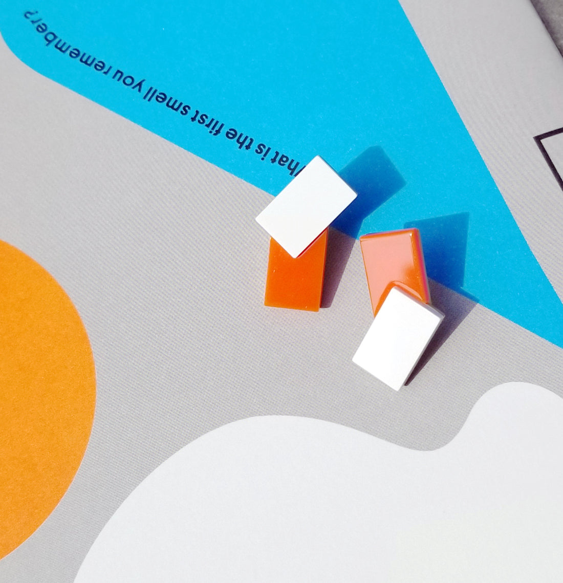 Casa Earrings • Orange