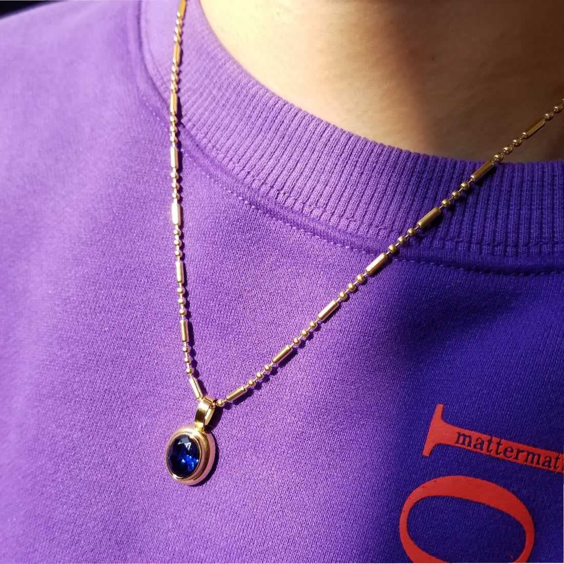 Out of the Blue Necklace