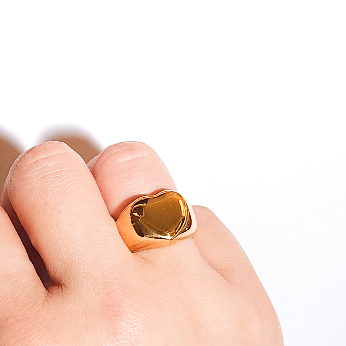 Heart Signet Ring
