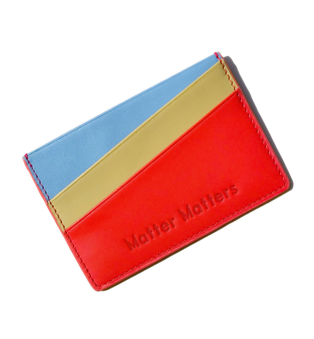 'Good Enough' Card Holder • Red