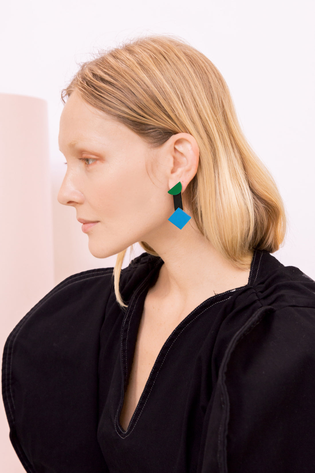 Casa Drop Earrings • Green