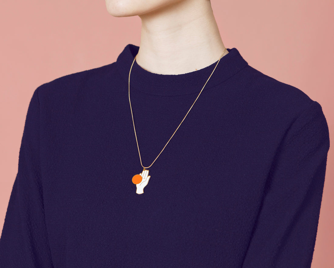 CHANCE Necklace • Orange