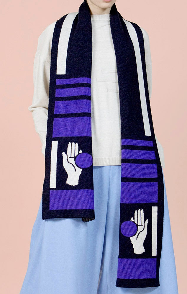 Chance Knit Scarf • Sea